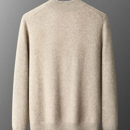 Cárdigan de Merino con Cresta