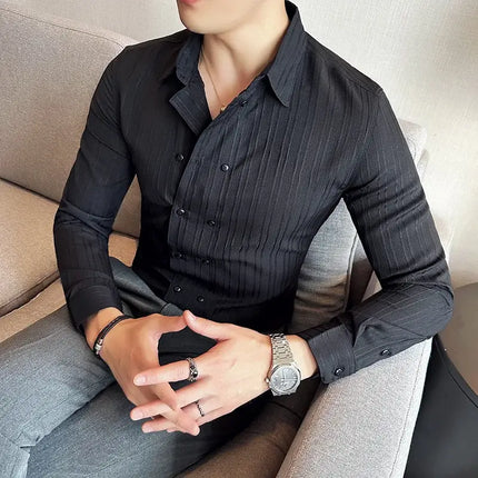 Camisa Oxford a rayas