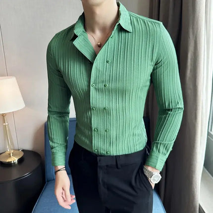 Camisa Oxford a rayas