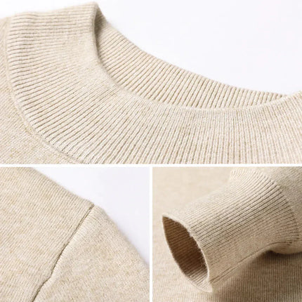Suéter de cuello alto slim para hombre