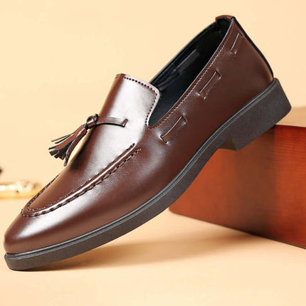 Mocasines Valente con borlas de cuero